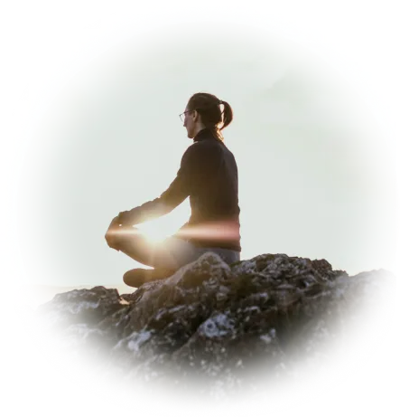 身体感覚を使ってイメージに出会う様子